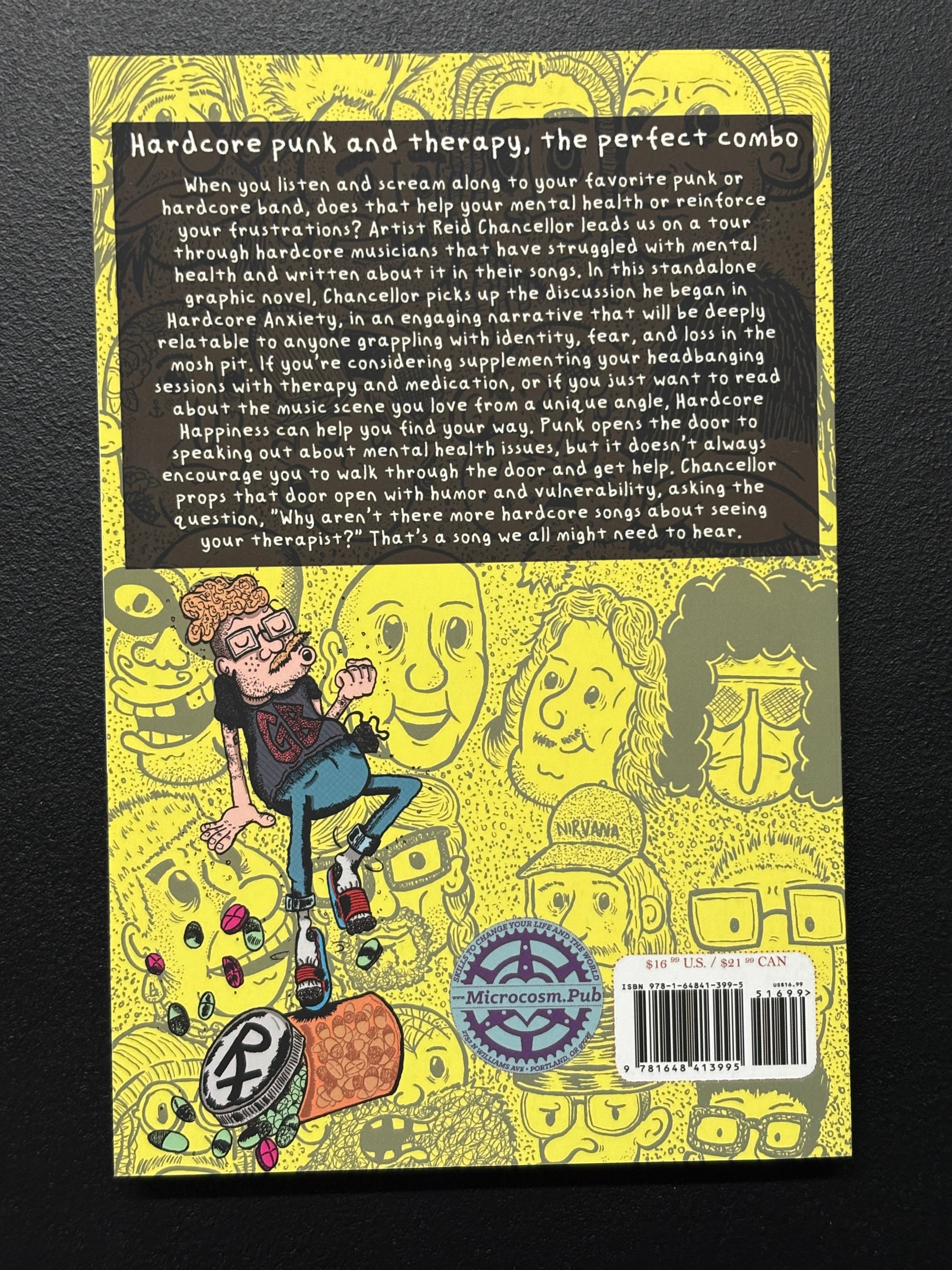 Hardcore Happiness: A Graphic Journey to Find Punk’s Positivity