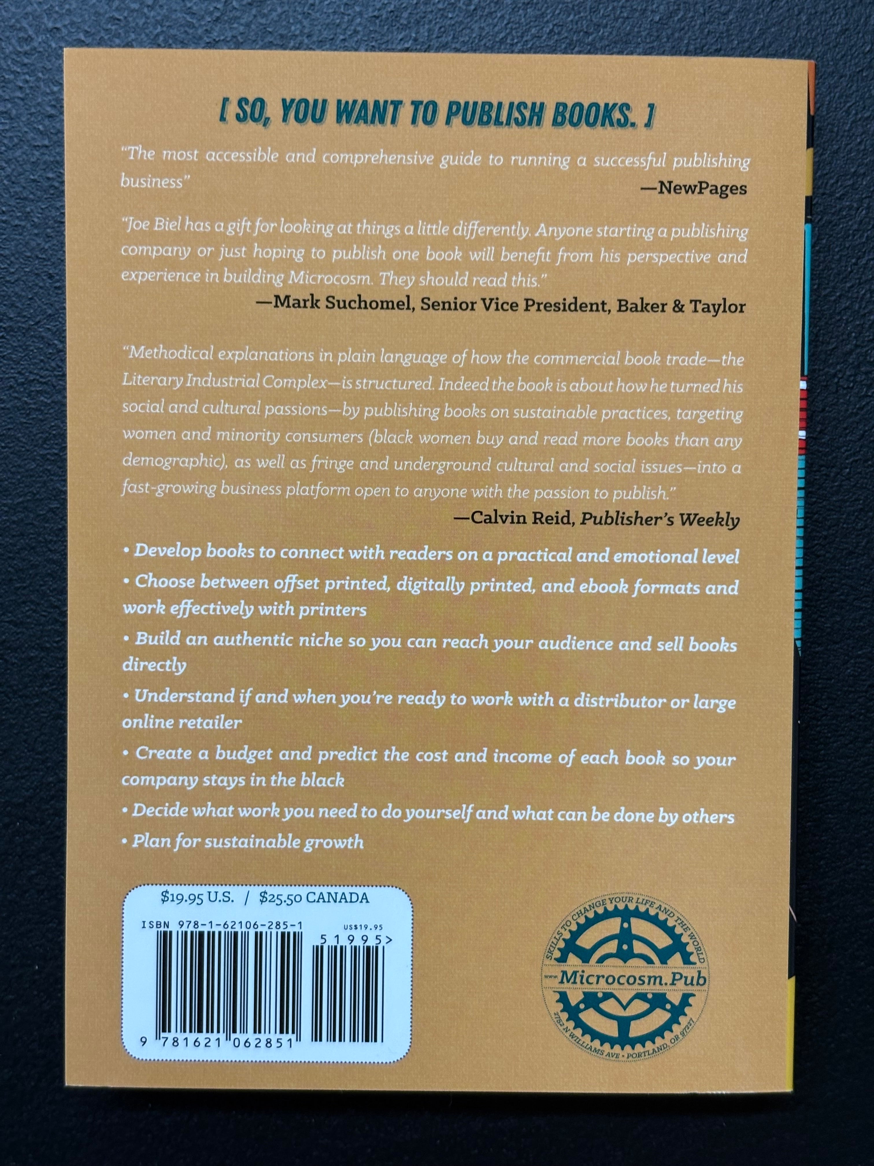 A People's Guide to Publishing Workbook: Build Your Book Business from the Ground Up