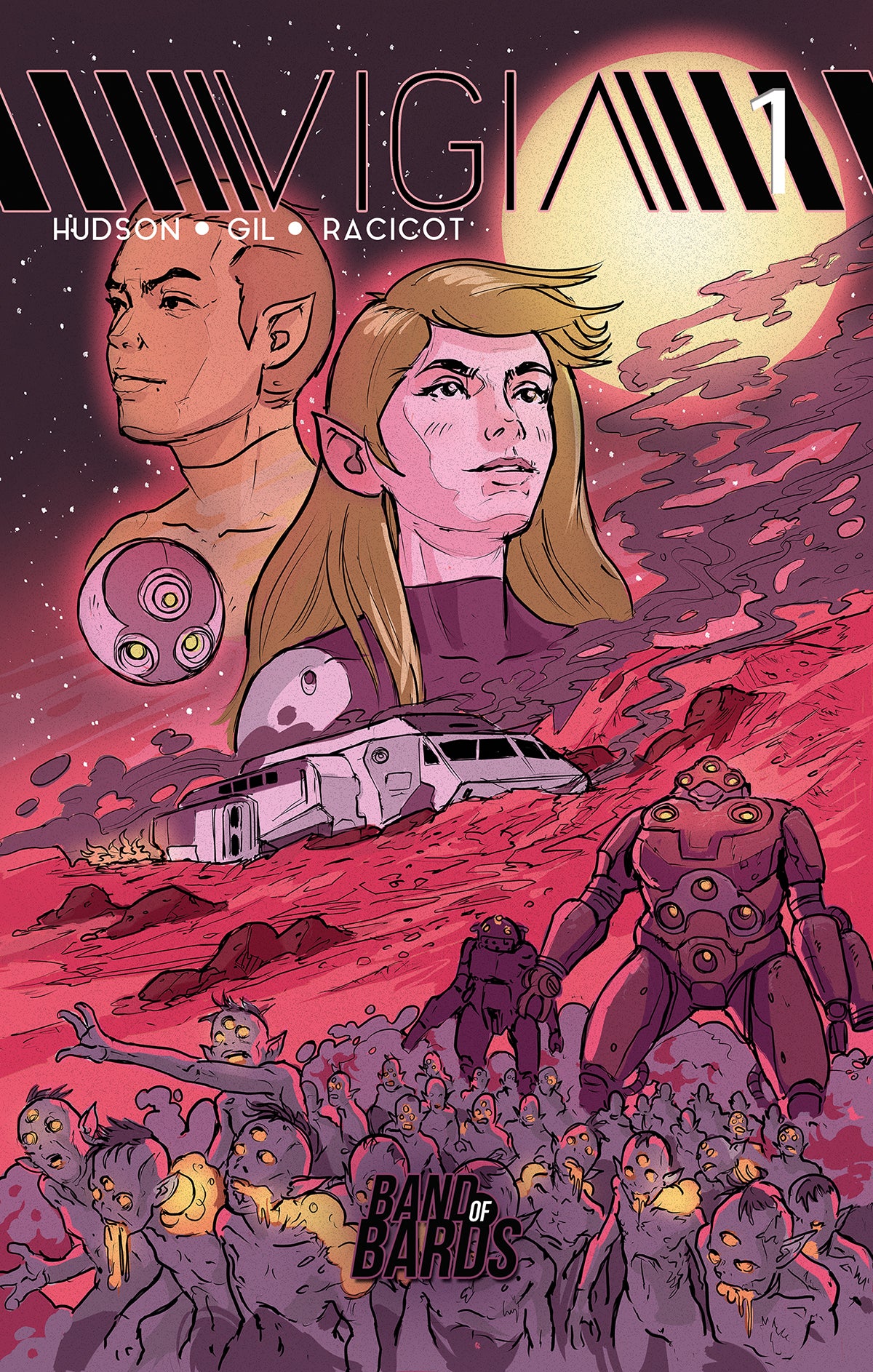 VIGIA Issue #1 (Single, Including Relaunched cover)