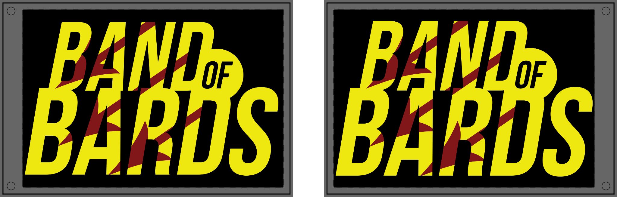 Band of Bards POD Double-side Flag